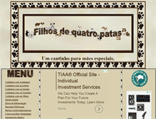 Tablet Screenshot of filhosdequatropatas.eliotu.com